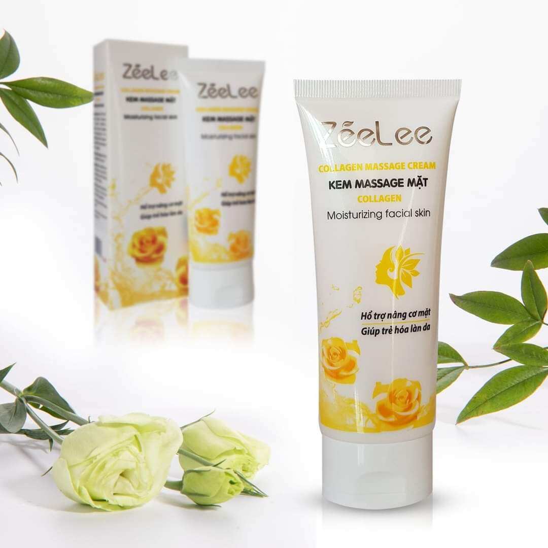 KEM MASSAGE COLLAGEN NÂNG CƠ TRẺ HÓA DA
