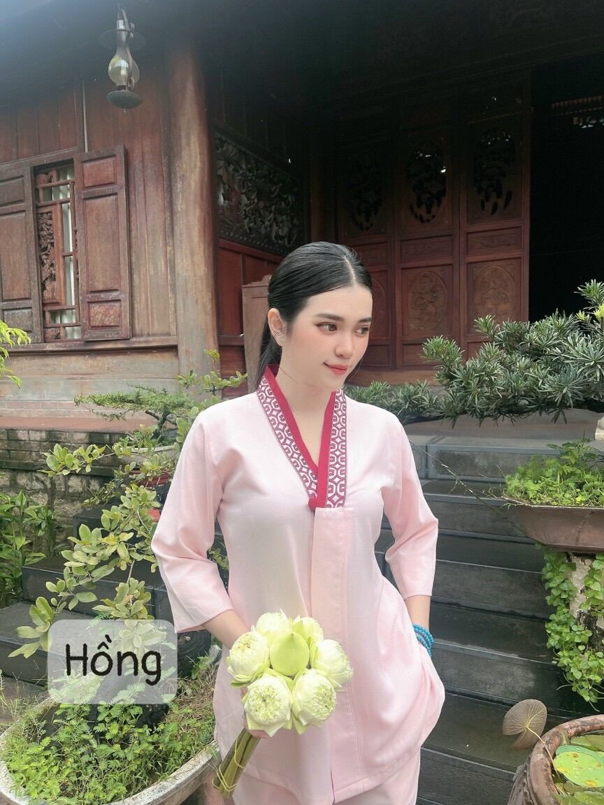 Đồ Lam đi Chùa Hàng Cao Cấp ( Chất vãi cotton hàn quốc )