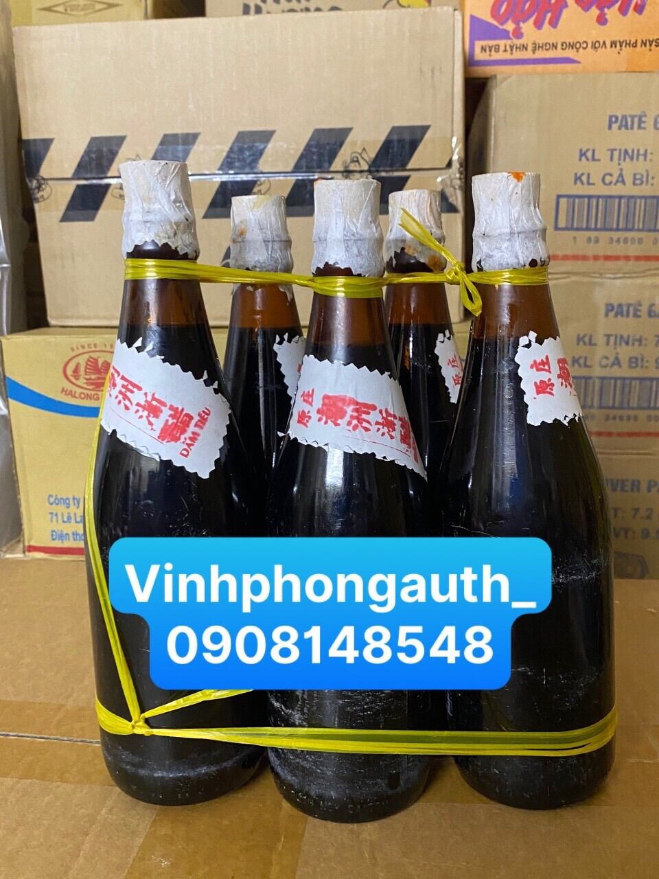 Dấm tiều / giấm tiều thuỷ tinh 500ml