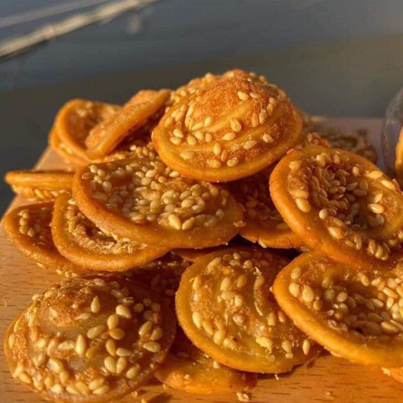 450gr bánh tai heo siêu mè giòn rụm