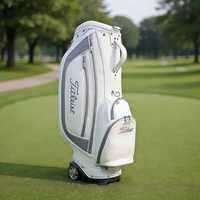 Túi Gậy Golf Titleist Cao Cấp Có Bánh Xe – Túi Golf Caddy Bag – Thiết Kế Sang Trọng ( Titleist x Golfworldforall )