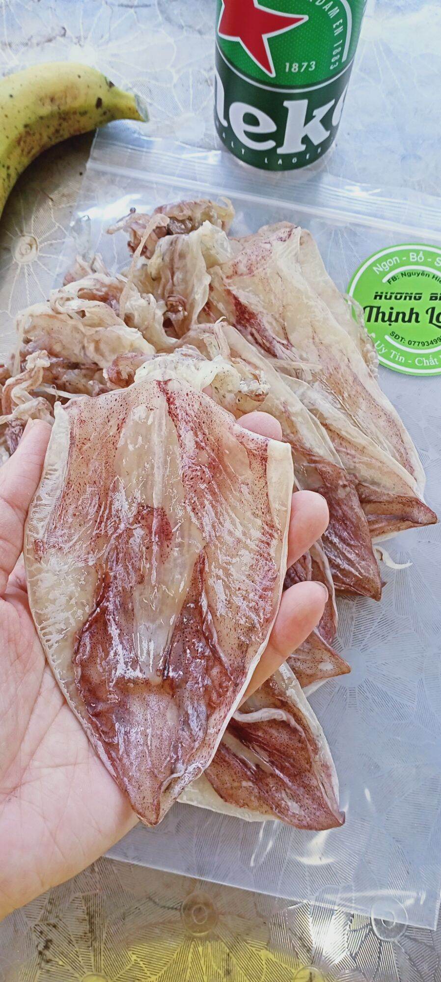 Mực khô mới thơm mềm ngọt thịt. 500g (25-30 con)