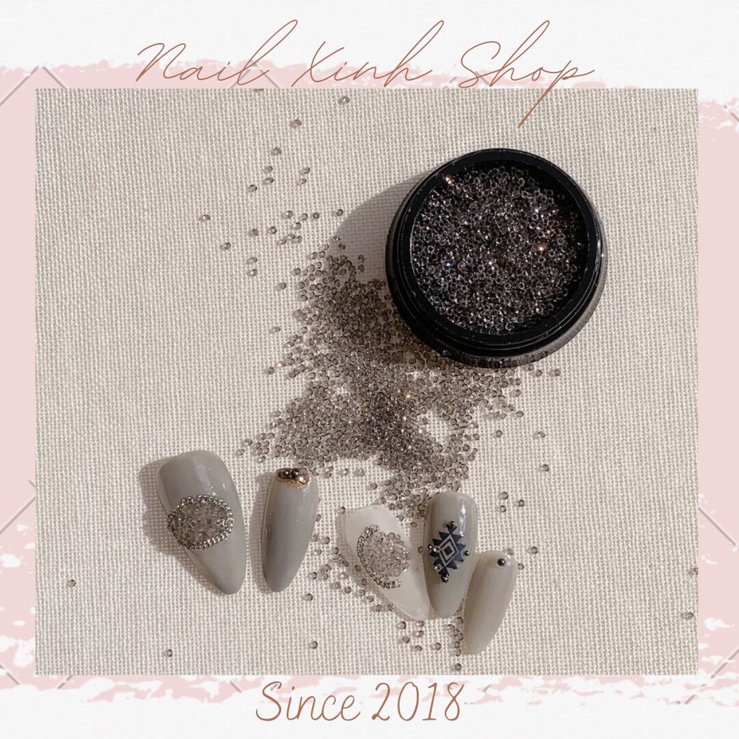 Đá rắc nail , trang trí móng siêu sáng