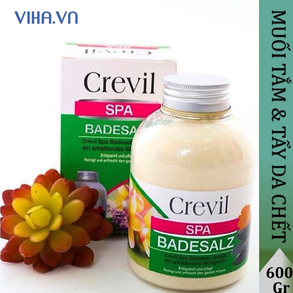 Muối khoáng tắm, ngâm chân Crevil
