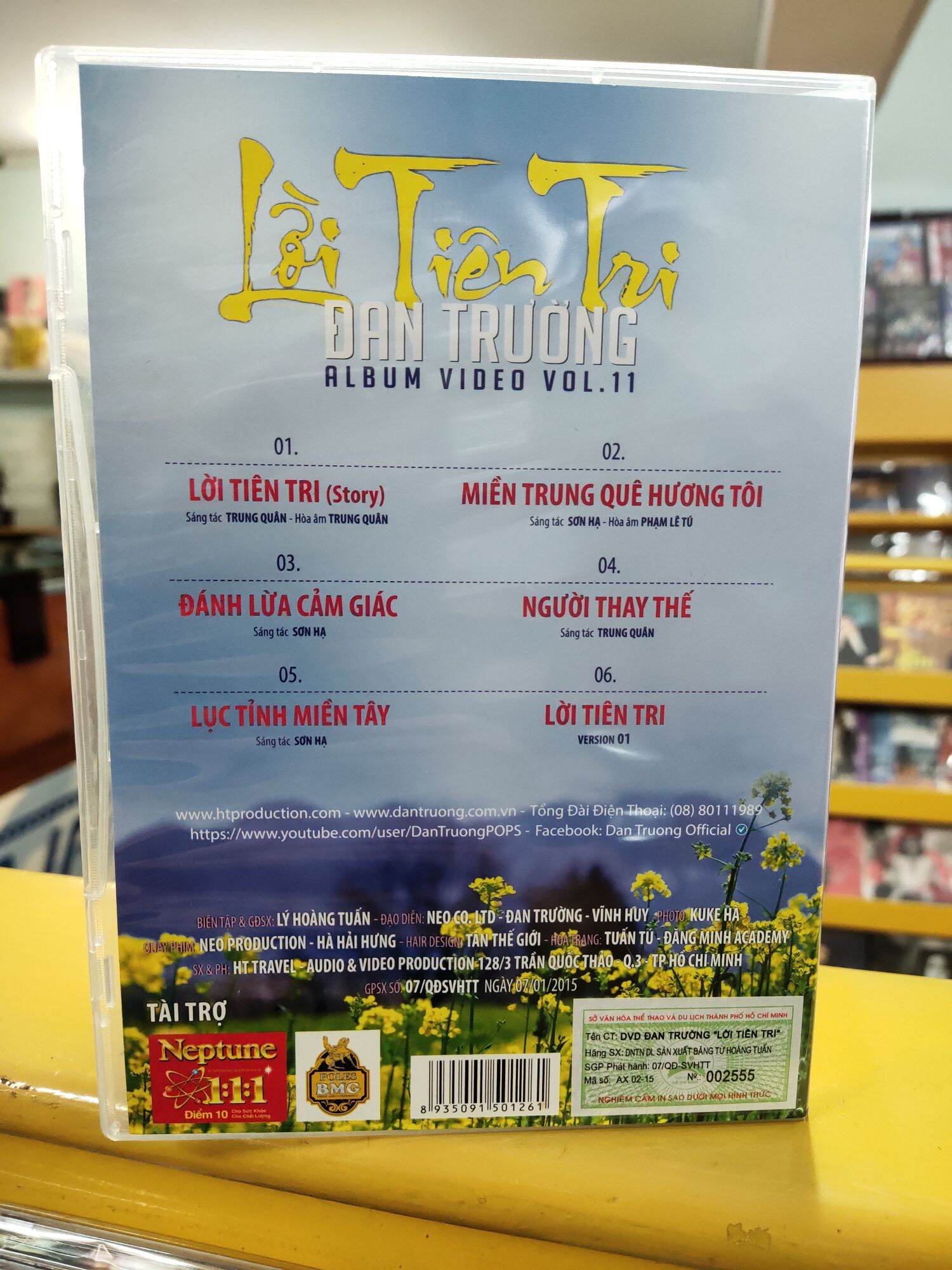 DVD - Đan Trường vol.11 - Lời tiên tri