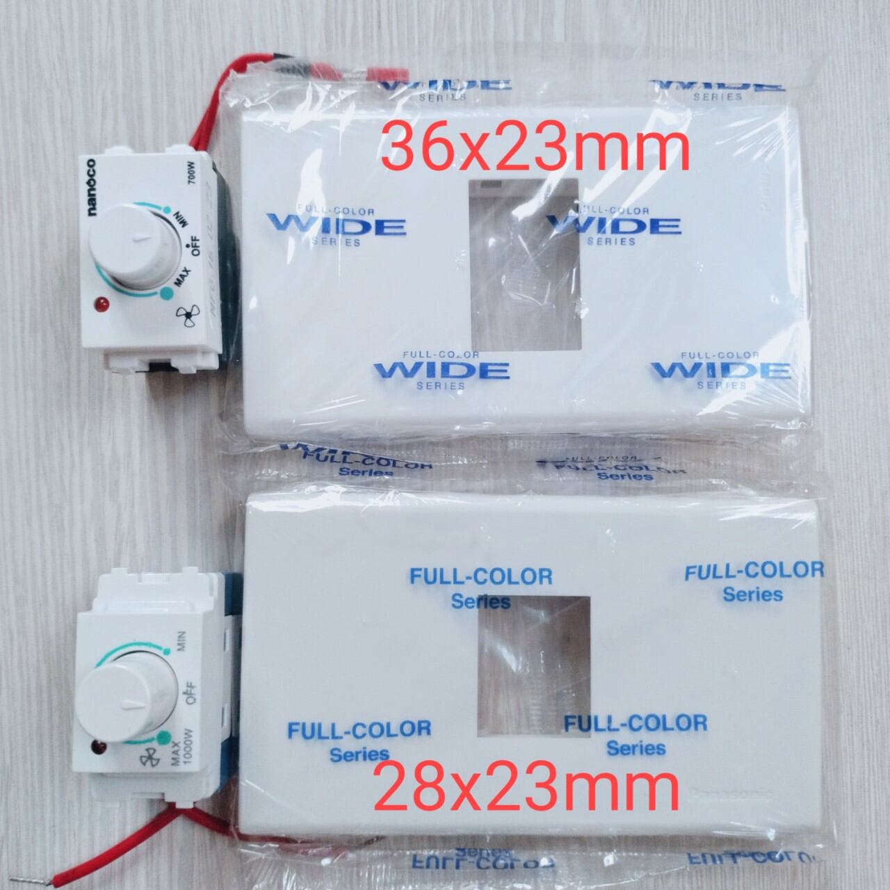 Chiết áp quạt trần lắp mặt Panasonic