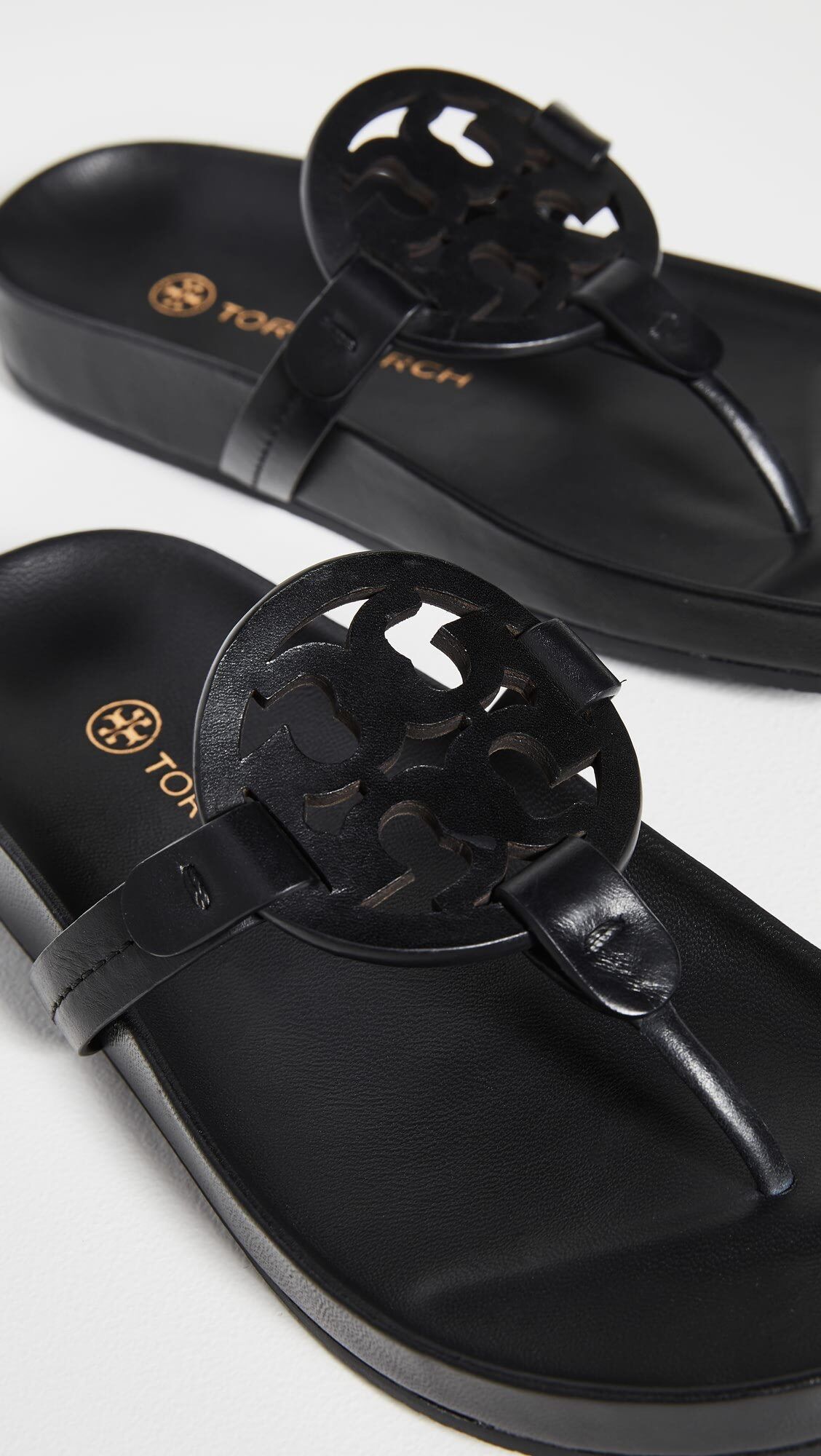 Sandals Tory Burch Miller Cloud, màu đen