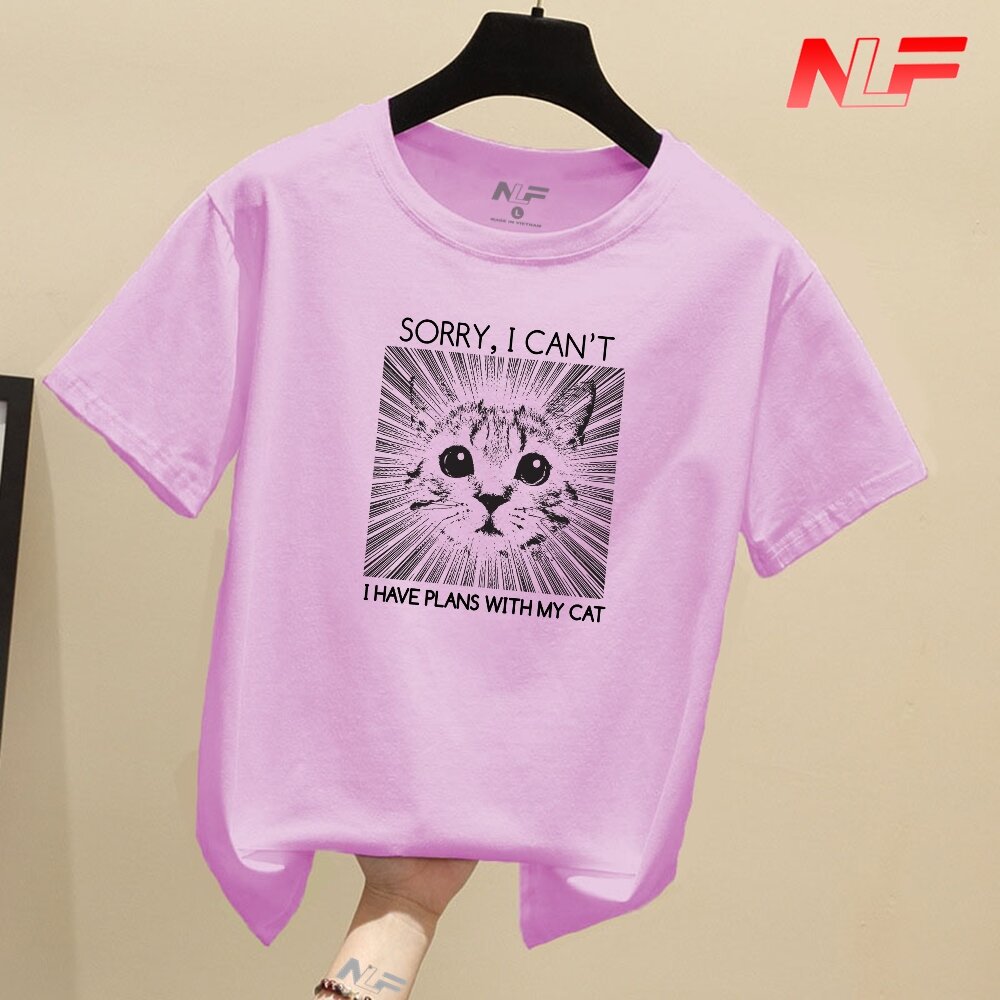 T-Shirt PLANS WITH MY CAT TIA-071