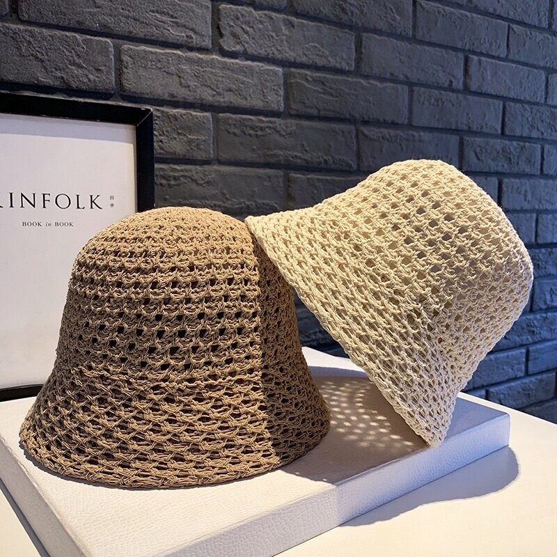 Mũ bucket vành cụp,phong cách thời trang