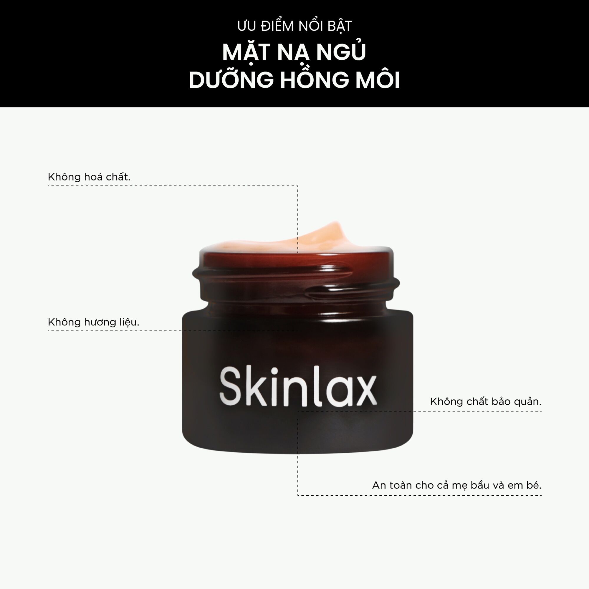 Mặt Nạ Ngủ Dưỡng Môi SKINLAX ( 10g )