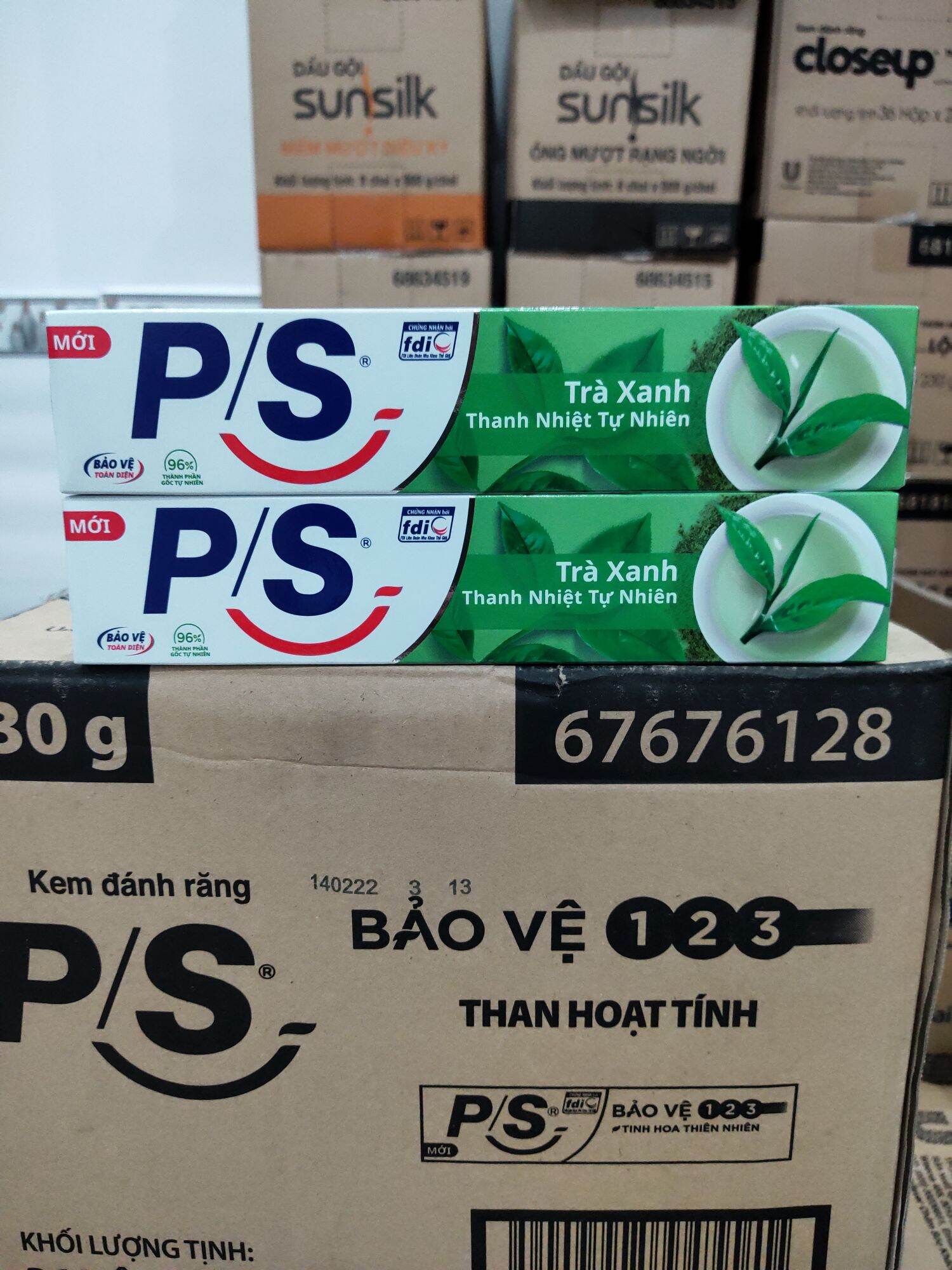 Kem đánh răng p/s trà xanh