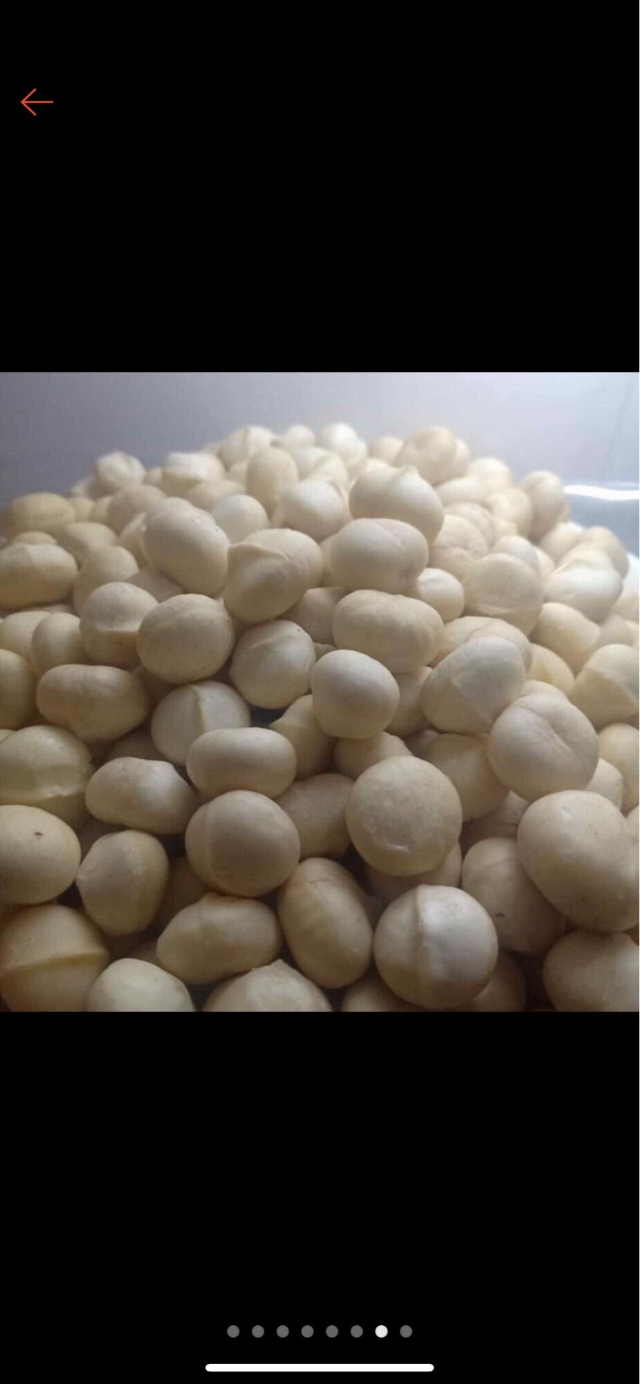 500g nhân macca tươi làm sữa hạt