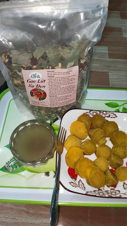 Trà gạo lứt xạ đen