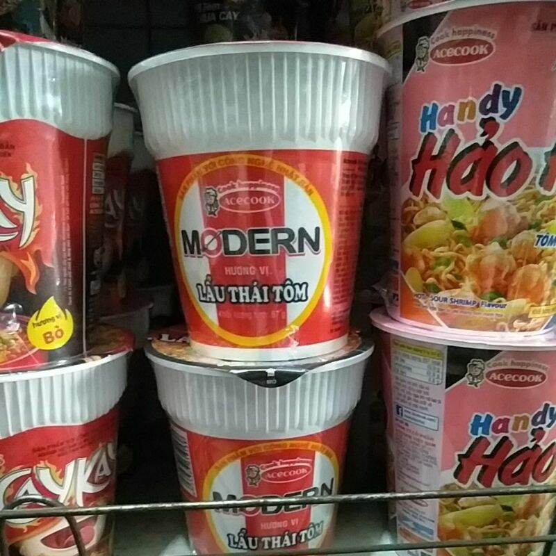 COMBO 5CỐC MÌ  MODERN LẨU THÁI TÔM CHUA CAY 67G