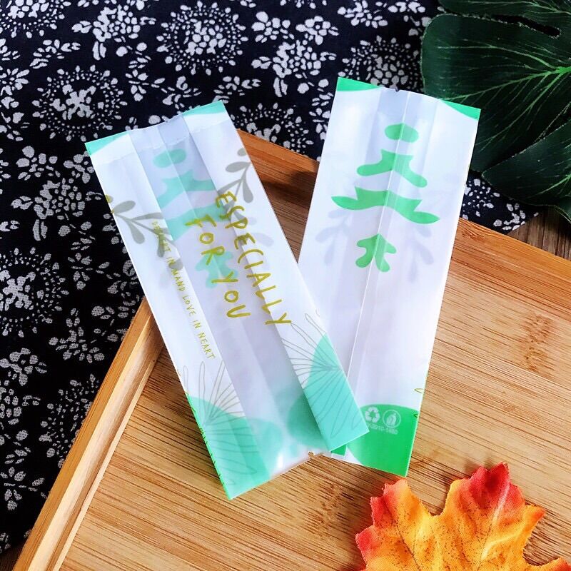 Túi bánh dứa hồng/đỏ set 50c
