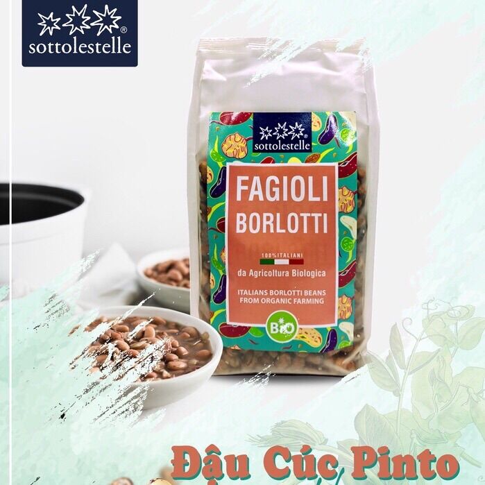 Đậu cúc hữu cơ sottolestelle 400g - date 04/2023