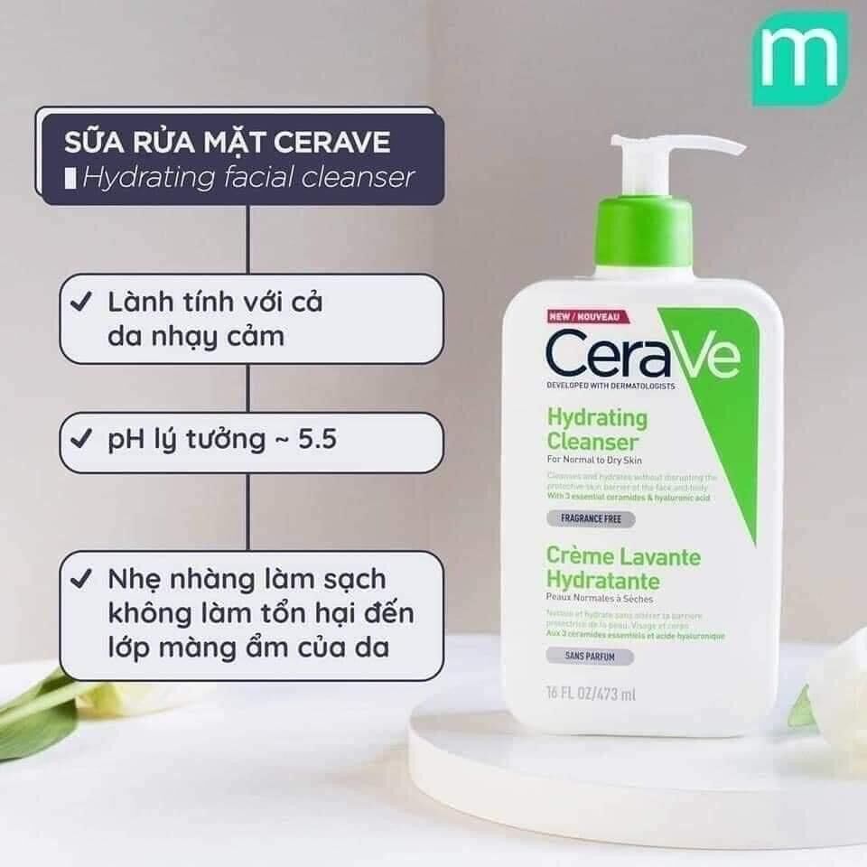 Sữa rửa mặt Cerave