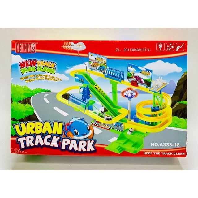 [HCM]Đồ chơi đường ray xe lửa cầu vồng 333-18