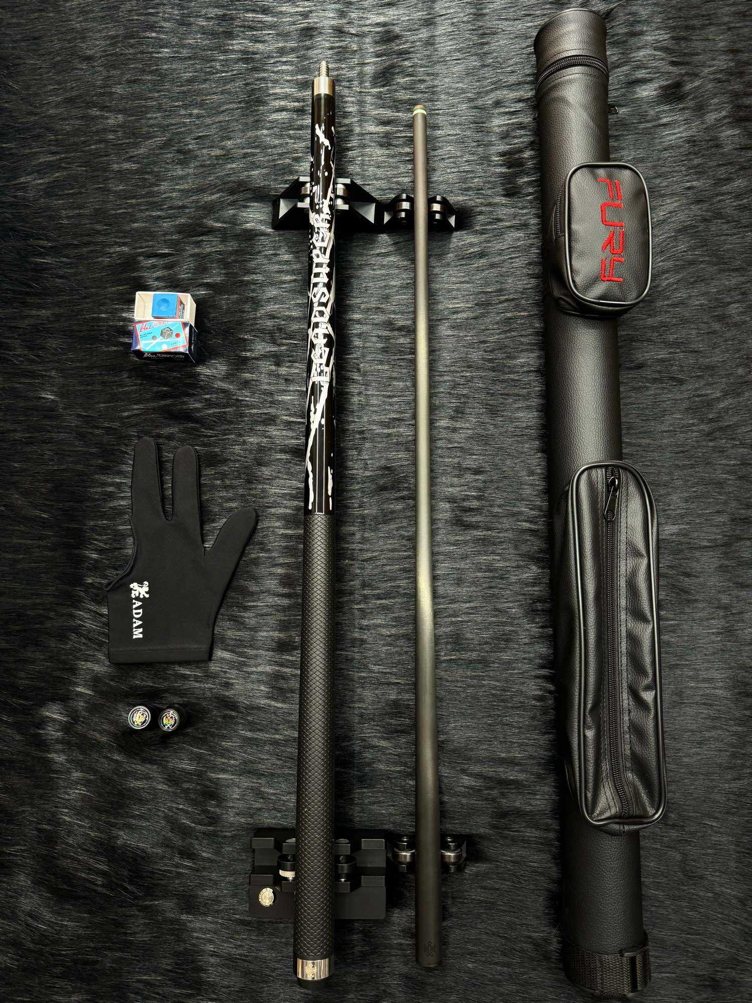 Combo Cơ/Gậy Bida Lỗ/Pool Ngọn Full Carbon Leadsuper Series 2