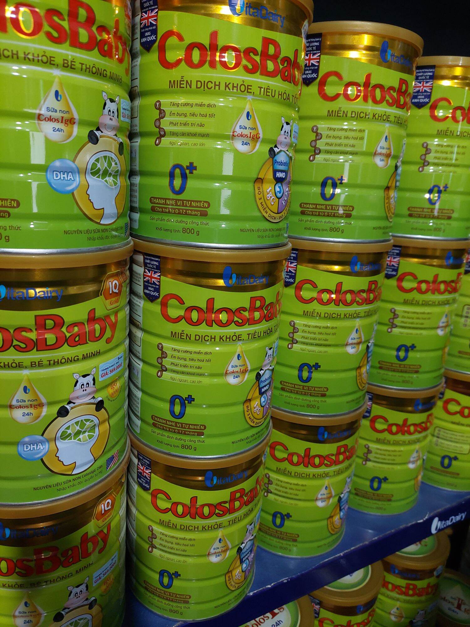 Sữa Bột ColosBaby Bio 0+on 800gr