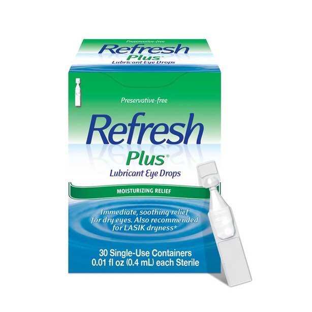 Nước mắt nhân tạo 100 tép Refresh Plus của Mỹ