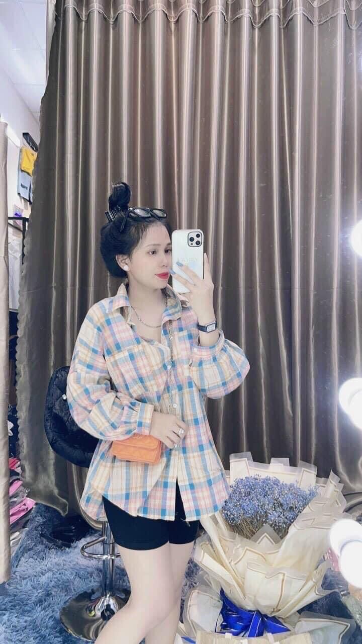 Sét somi sọc + quần ngố co dãn. Free size