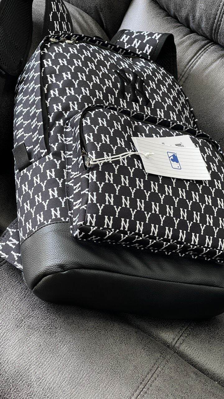 Balo Nam nữ NY monogram logo đen