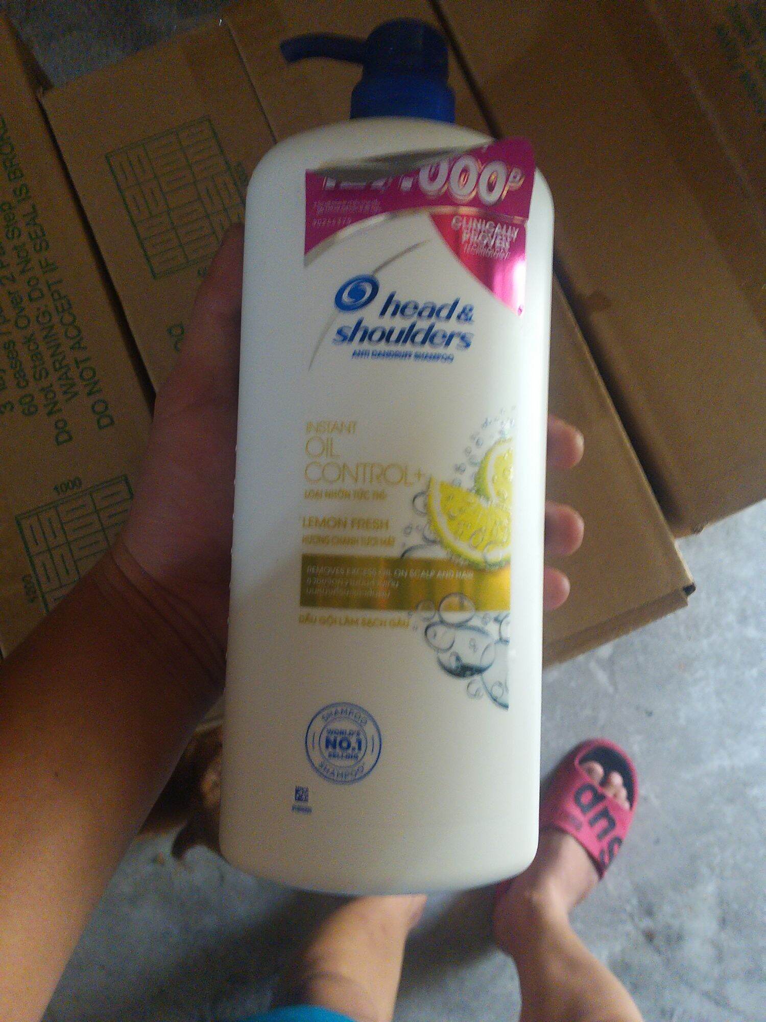 Dầu gội Head&Shoulders 1200ml  (1,35kg)