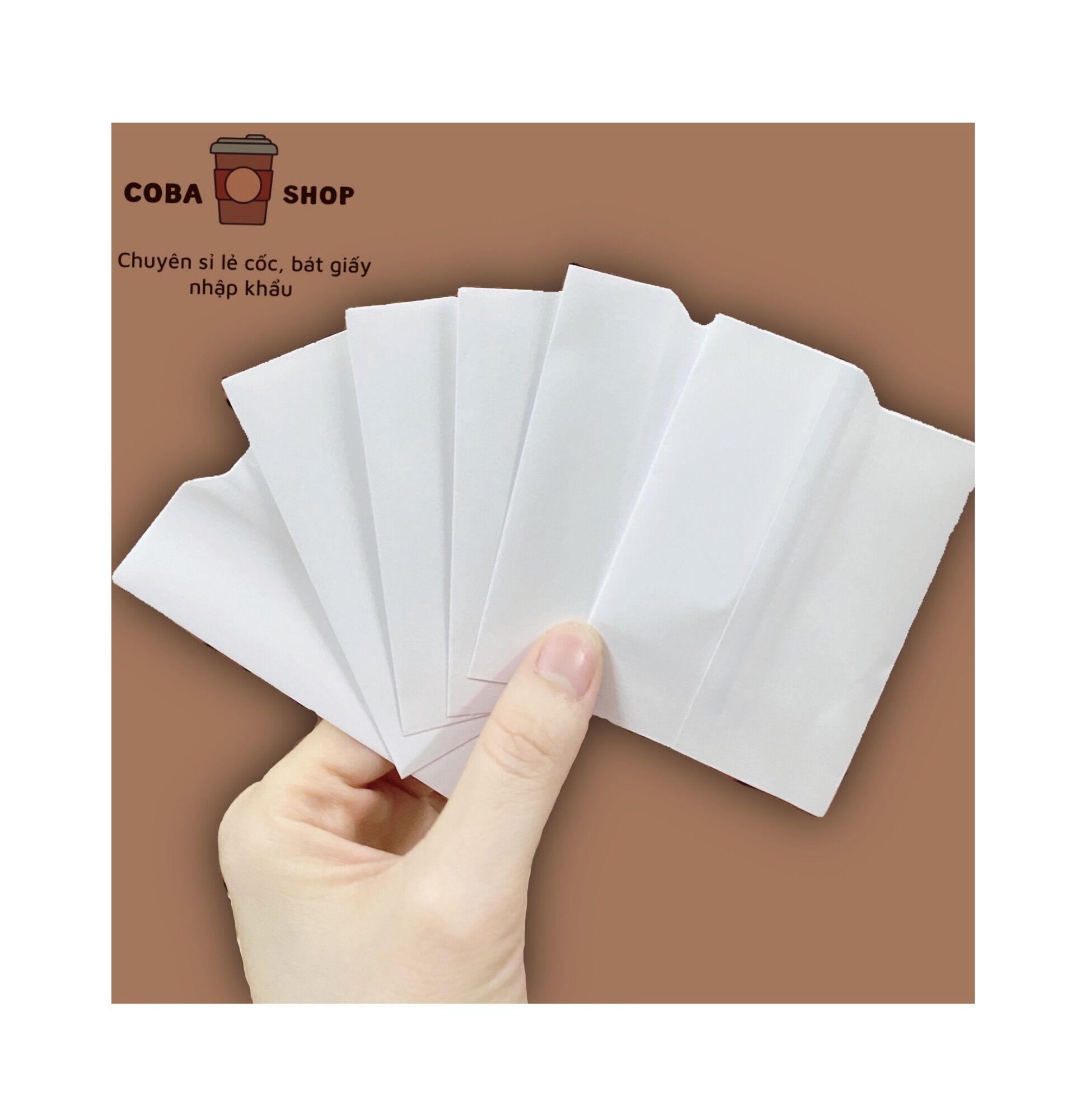 Thùng túi giấy uống nước dùng một lần ( 4000c)