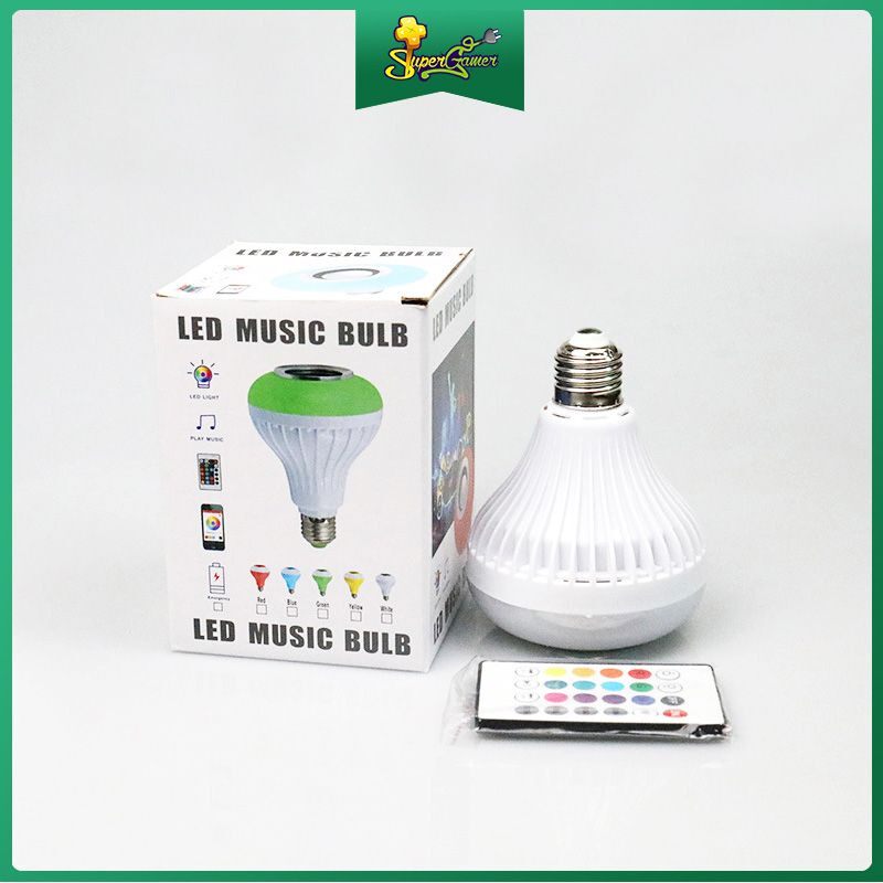 Loa Bluetooth kiêm bóng đèn đổi màu điều khiển từ xa