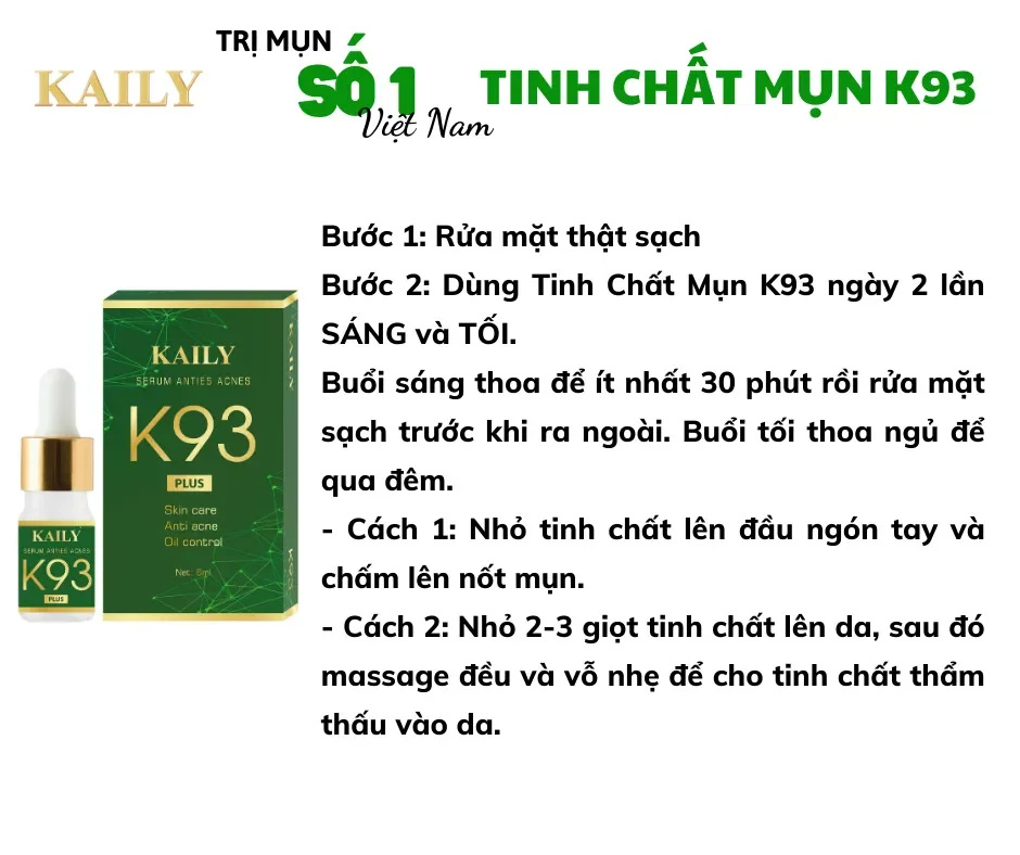 Tinh chất mụn k93