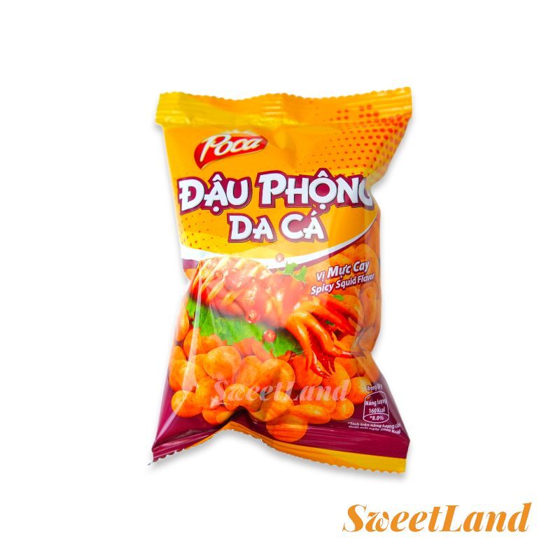 0Đậu phộng da cá Poca Nutz các vị gói 42g