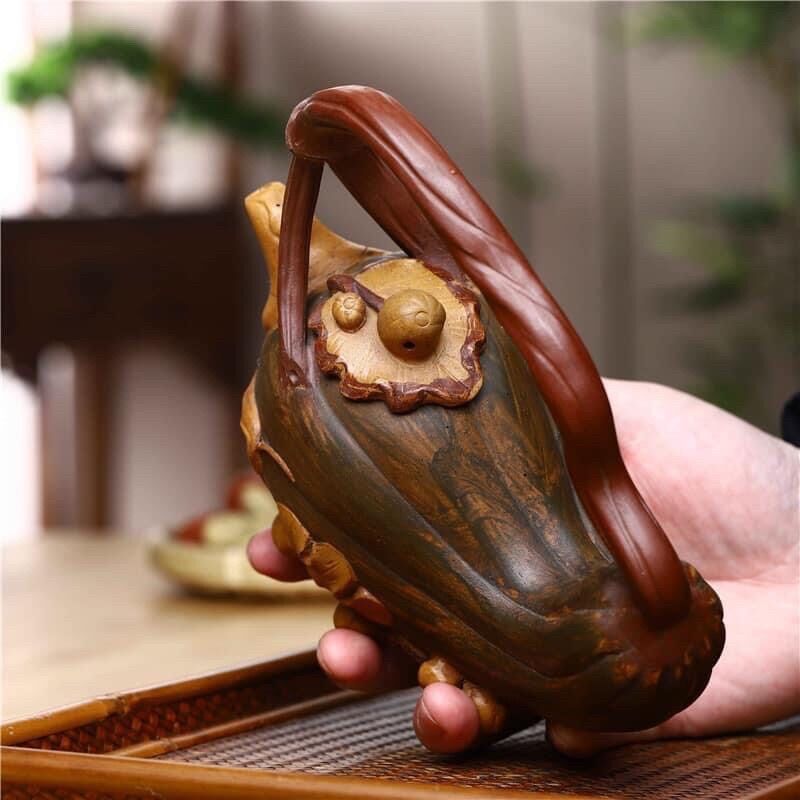Ấm tử sa bí ngô đề lương