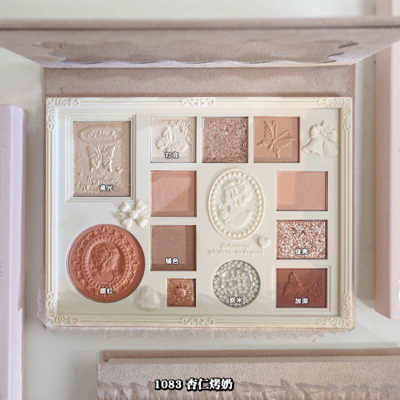 [COLORROSE] Bảng phấn trang điểm mắt màu sáng lấp lánh