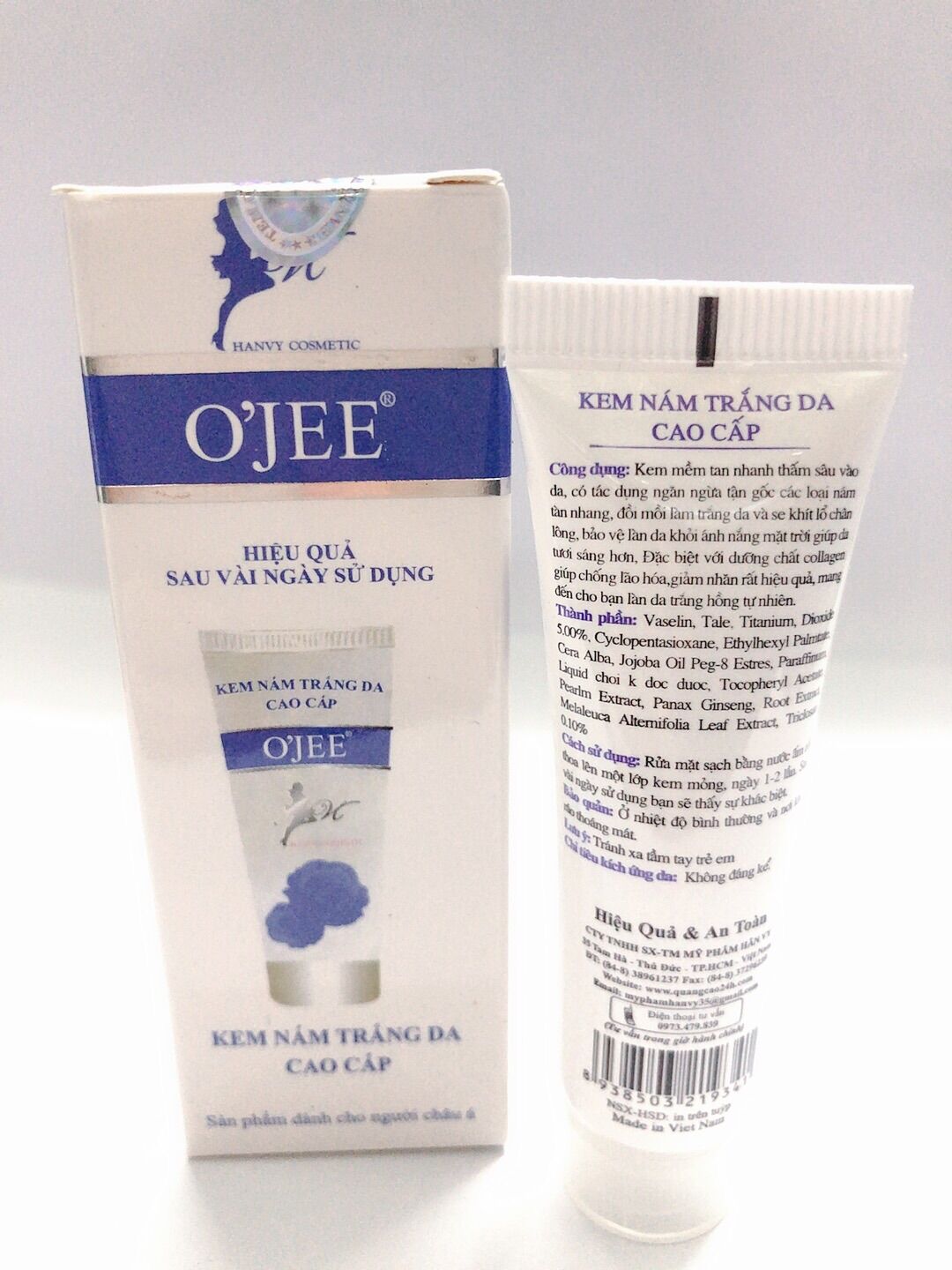 Kem OJEE Mờ Nám Sạm Tàn Nhang Dưỡng Sáng Da 12GR