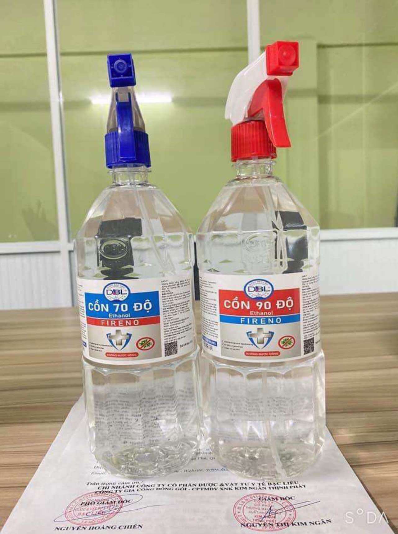 Cồn 70 Độ - Cồn Y Tế Sát Khuẩn Can 5 Lít