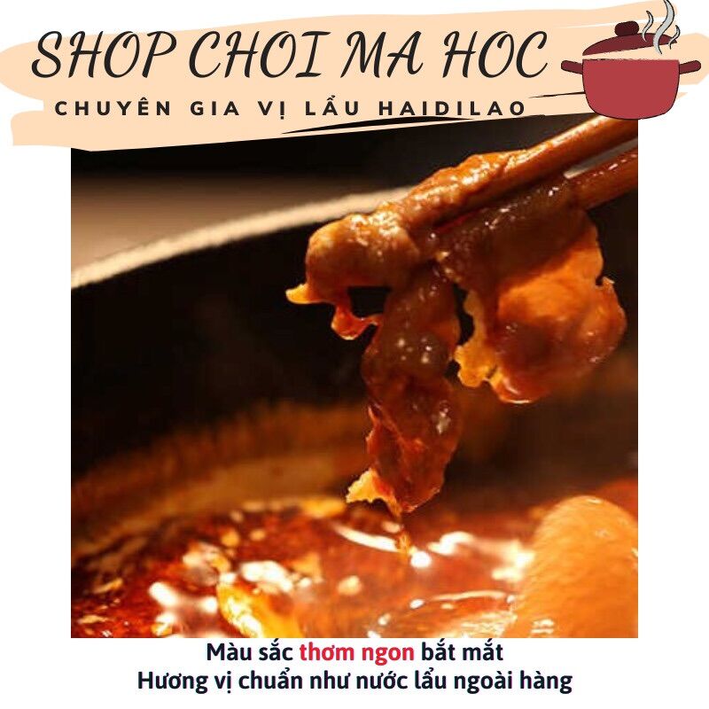 Cốt lẩu tê cay Haidilao 500g