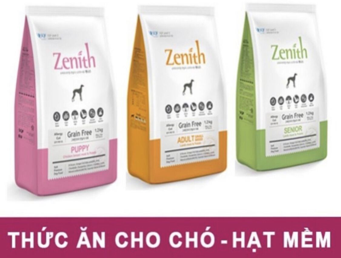 40gr zenith  Natural core  anf  dog mania thức ăn hạt mềm cho chó mèo