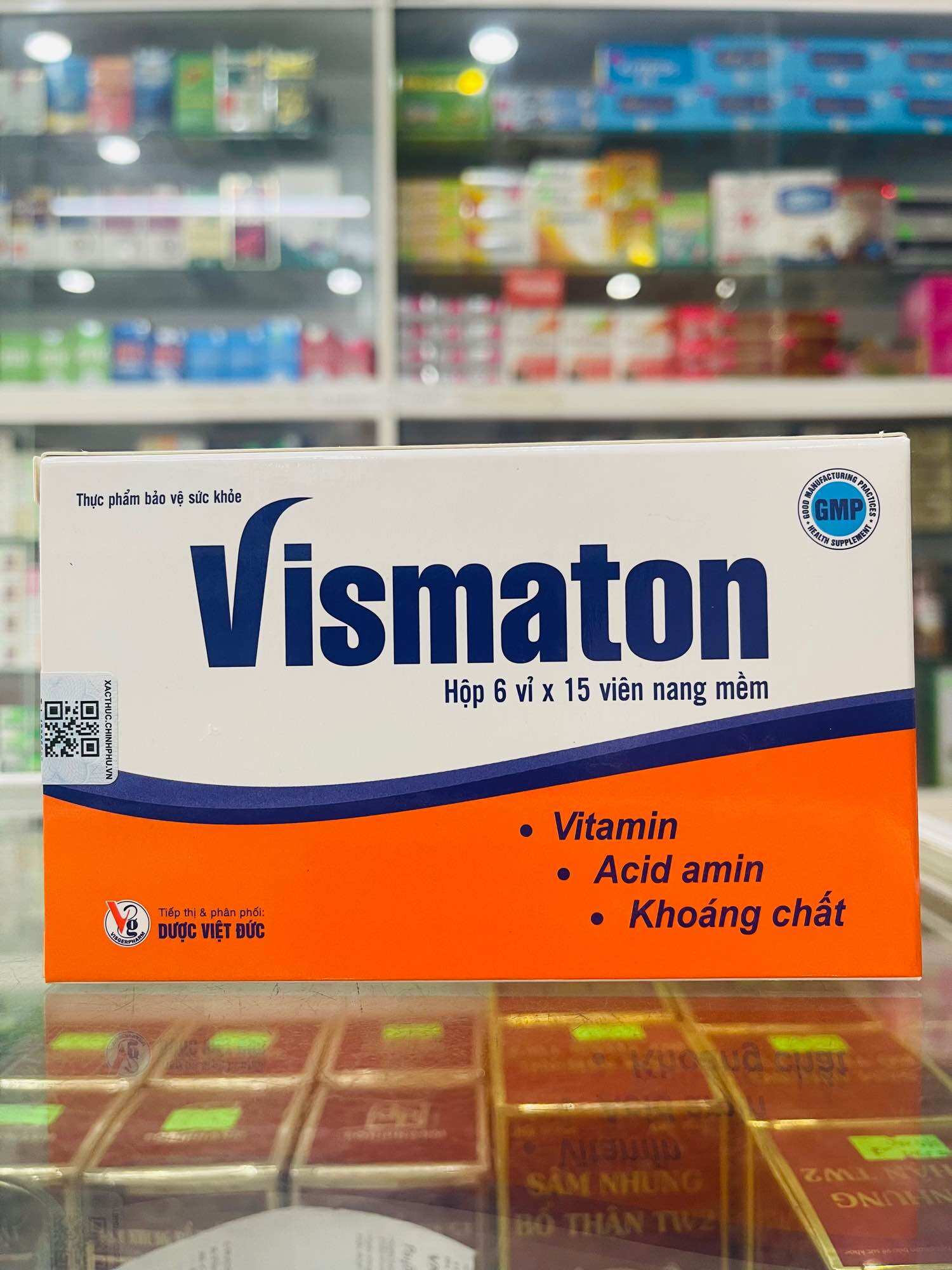 Vismaton - 100 viên - bổ sung Vitamin acid amin và khoáng chất