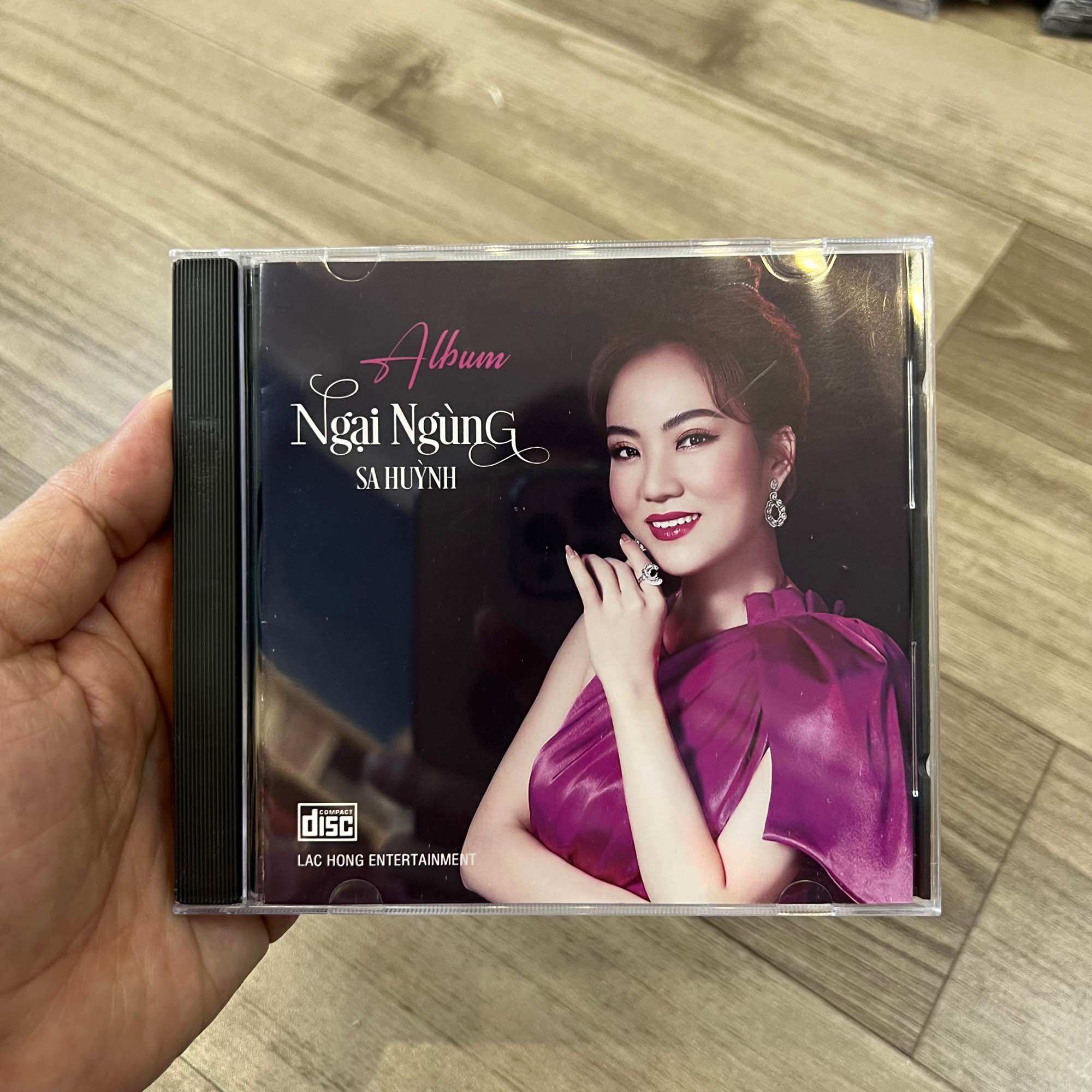 Đĩa CD Sa Huỳnh - album Ngại Ngùng