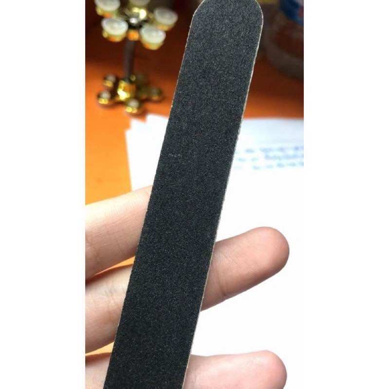 Cây giũa (dũa) móng tay 2 mặt màu đen giá rẻ ( 1 cây )