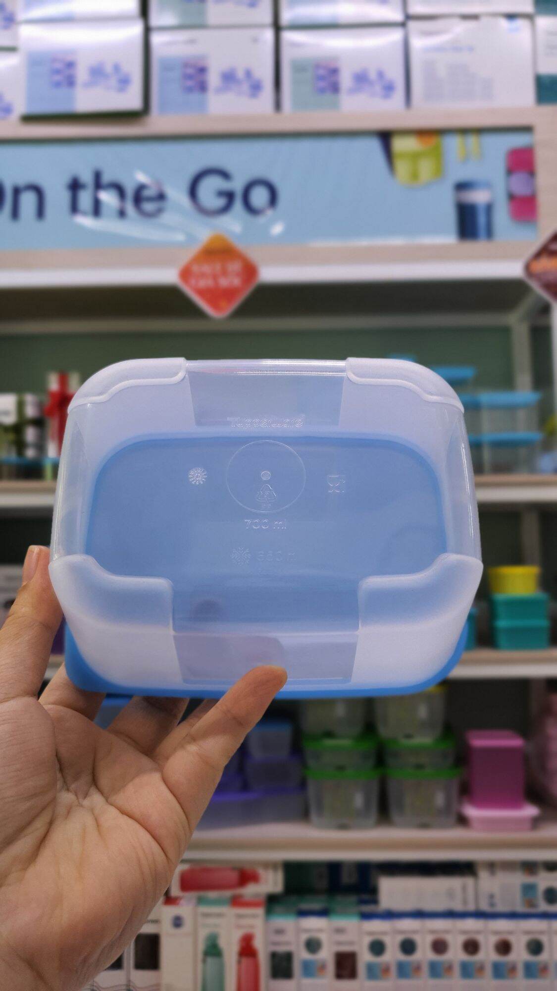 Bộ hộp trữ đông 6 hộp Tupperware 650ml