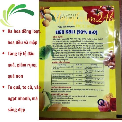 [Siêu Kali] Phân bón vi lượng Siêu kali