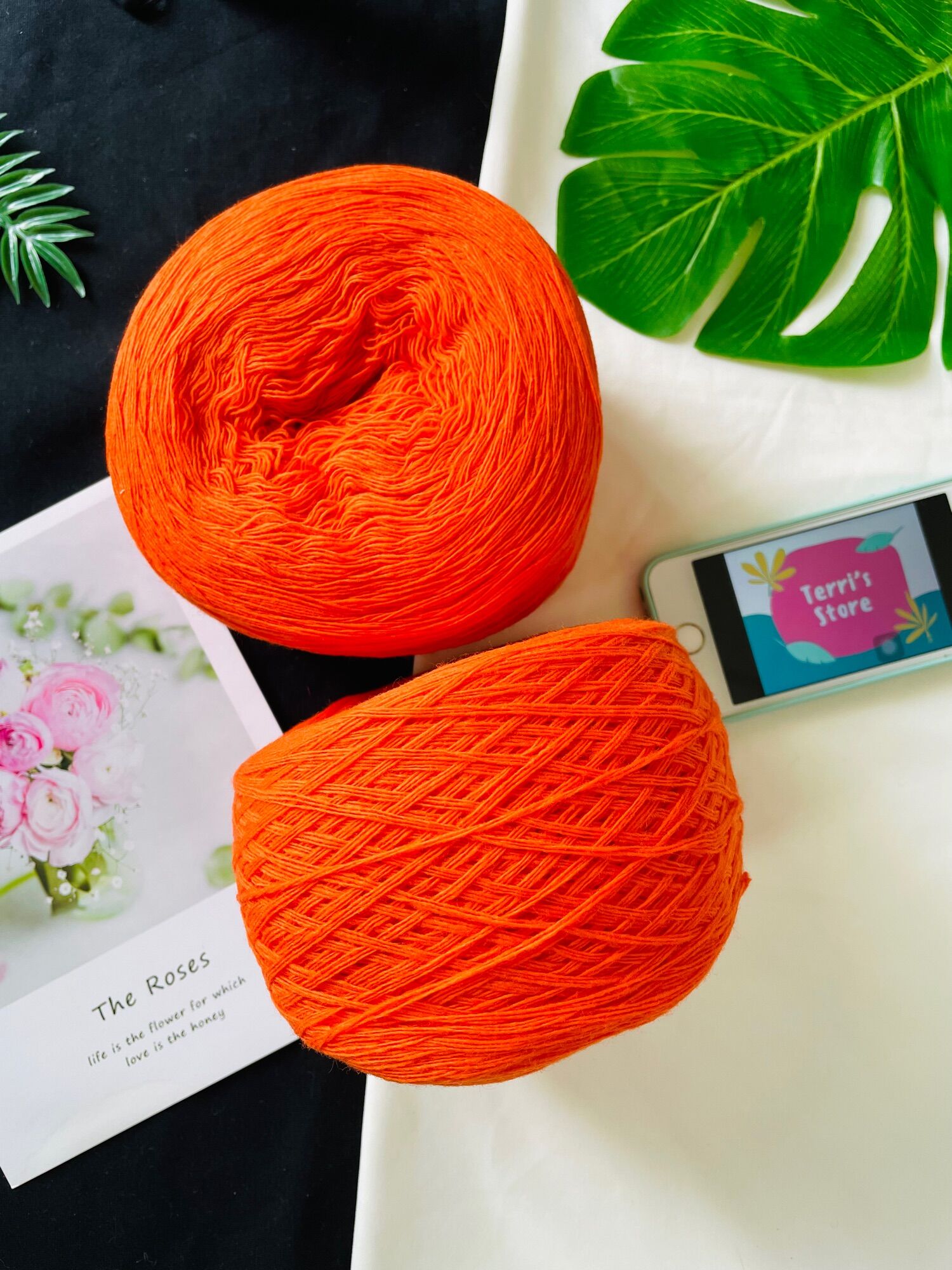 Yarn - Len Lambswool - Len Lông Cừu | Dùng cho các sản phẩm Thu Đông | Sợi đã chập - Cỡ sợi 1.0mm