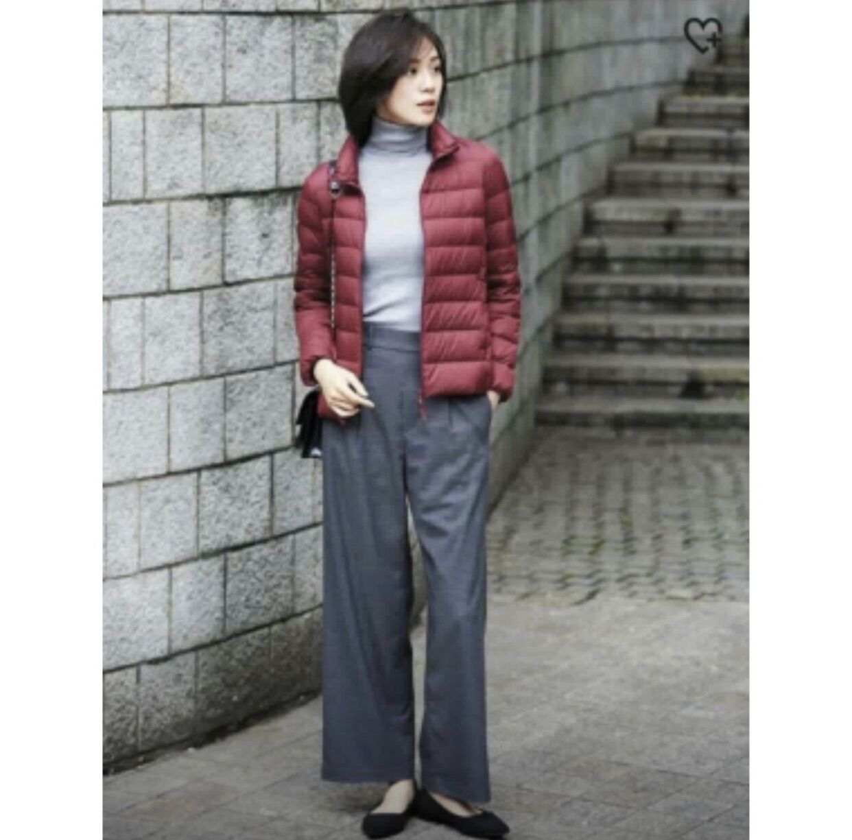 Áo phao lông vũ nữ uniqlo