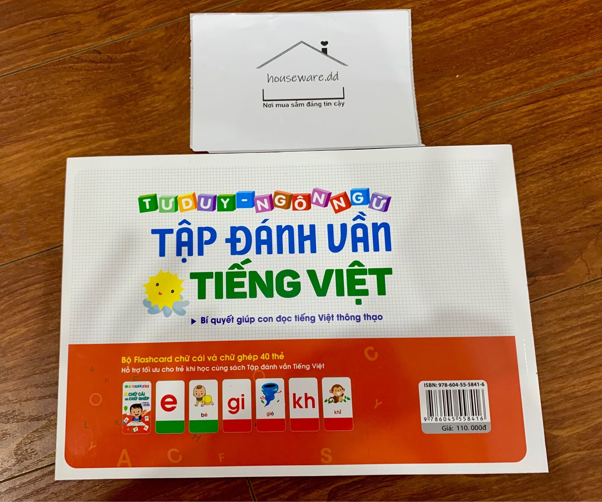 Tập đánh vần tiếng việt cho bé - 124 trang