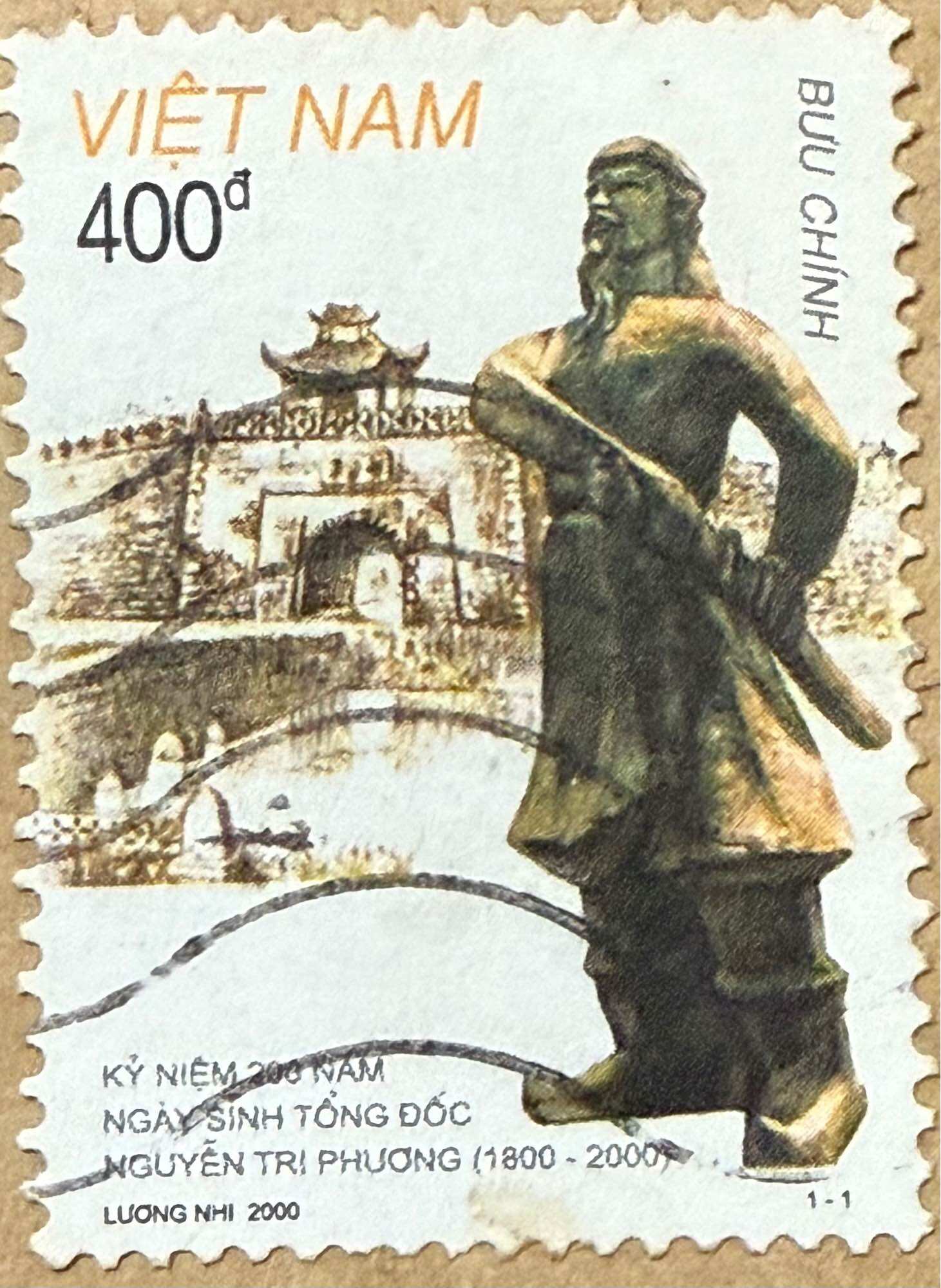 Tem sưu tập Việt Nam 2000: Nguyễn Tri Phương