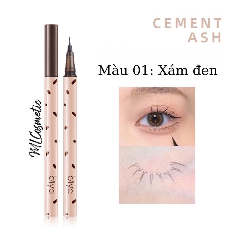 Bút Kẻ Mắt Mi Dưới BIYA Đầu Bút Siêu Mảnh