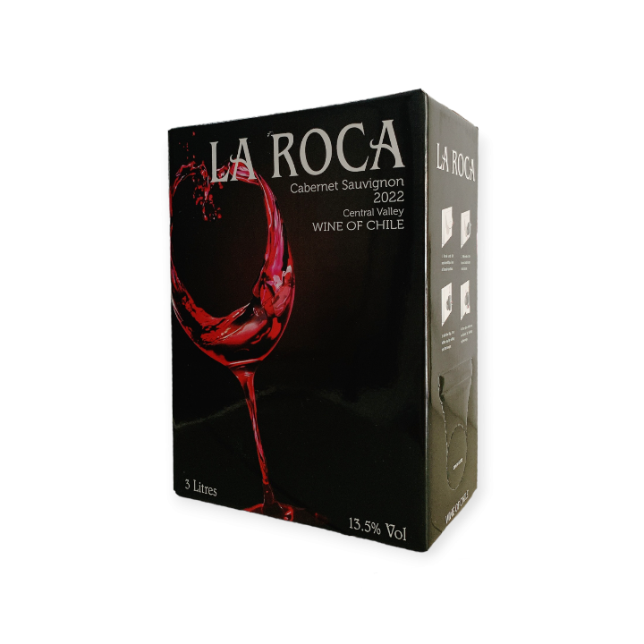 Vang Bịch Chile La Roca Đỏ 3L 5L Nhập Khẩu - Vang Đỏ