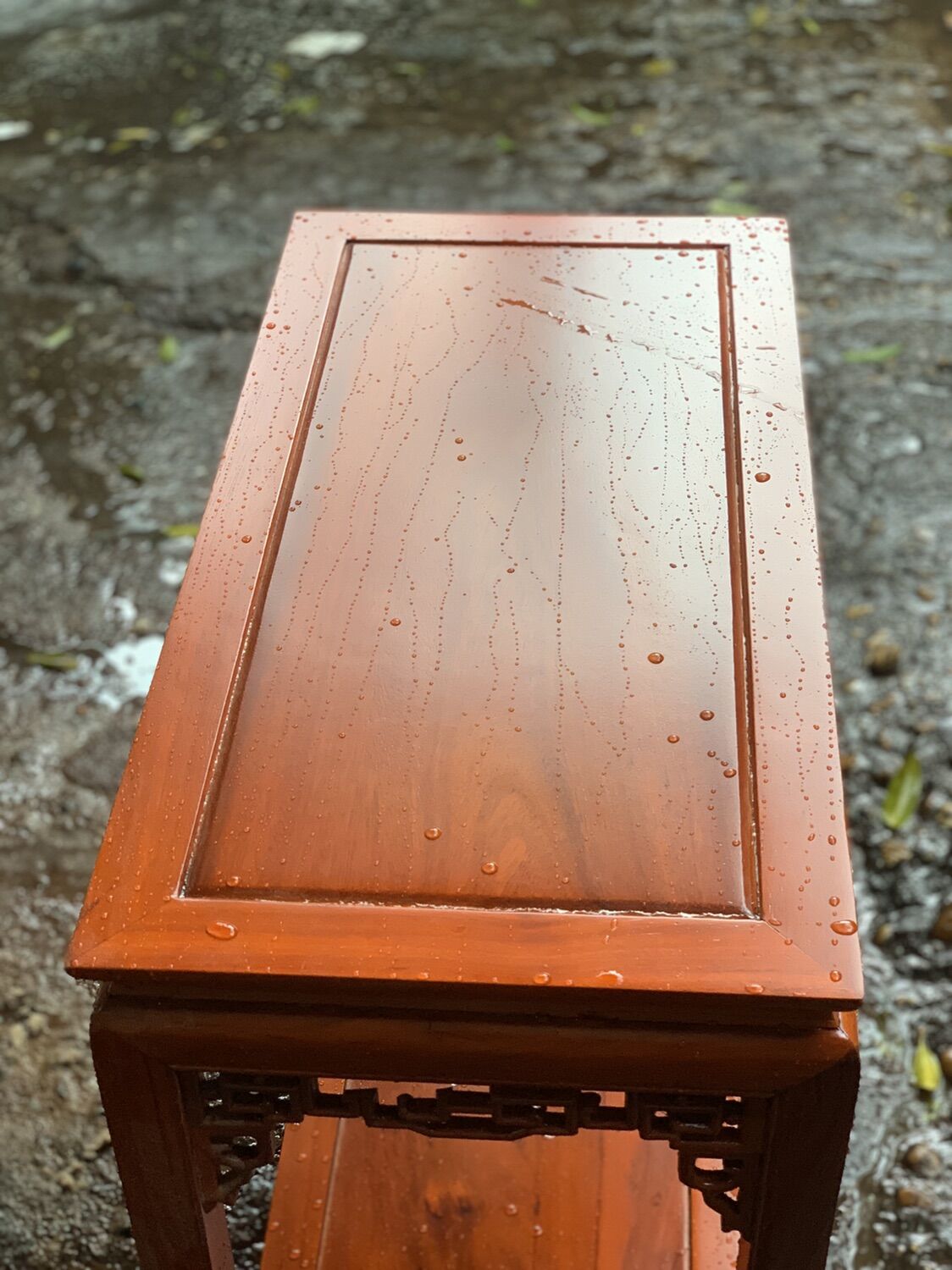 Đôn chữ nhật (mặt 40x80 cao 80) gỗ gõ